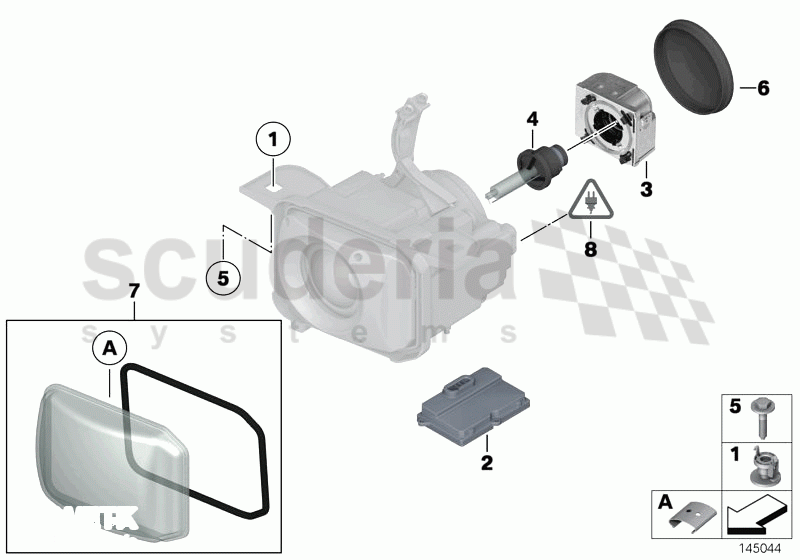 Indiv. headlight parts/xenon headlight of Rolls Royce Rolls Royce Phantom