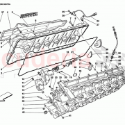 R.H. HEAD COVER GASKET for 