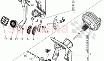 MECANISMO DE FRENO Y ACEL. MECANISMO, F 3W-C-072 141>>, F ZA-C-072 141>>