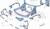 CHASIS - ESTRUCTURA FRONTAL COMPLETA Y PANELES