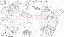 KIT DE HERRAMIENTAS NO PARA LA VERSIÓN CON RUEDA DE REPUESTO