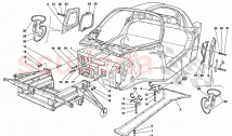 BASTIDOR DE LA CARROCERÍA MONOCASCO - BASTIDOR DELANTERO - BANDEJA DE SUELO PLANA &hellip;