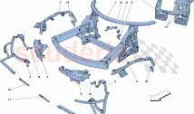 CHASIS - ESTRUCTURA FRONTAL COMPLETA Y PANELES