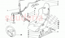 CINTURONES DE SEGURIDAD DE LOS ASIENTOS Y ASIENTO