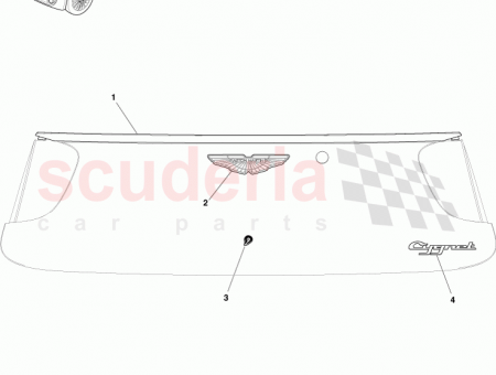 Photo of Aston Martin Wing Badge AY2Y 407A74…