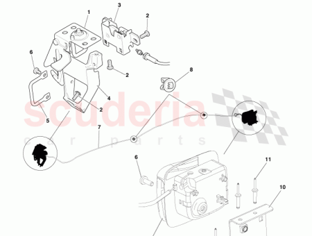 Photo of CABLE ASSY HOOD LATC 4G43 16C656…