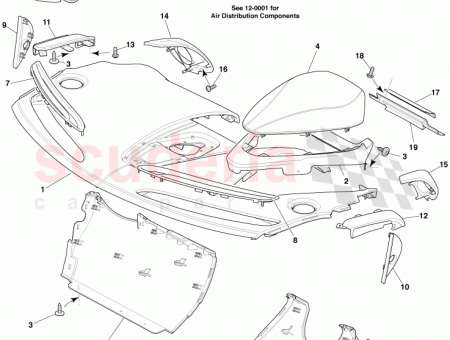 Photo of Gap Hider Assy Steering Column 12023 14 6312…