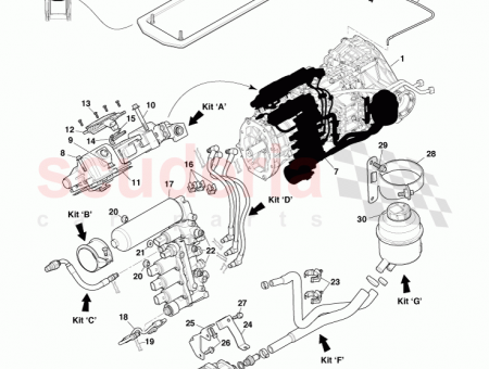 Photo of ISOLATOR TRANS SHIFT CONTROL MOUNTING 6G33 7J039…