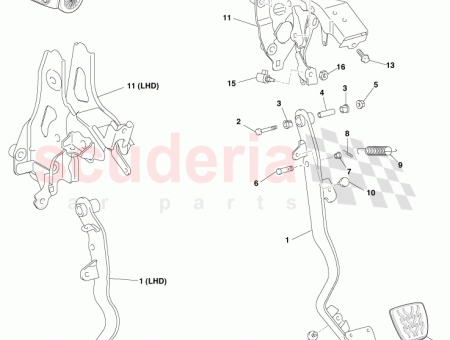 Photo of Support Sub Assy Clutch Pedal RHD 55107…