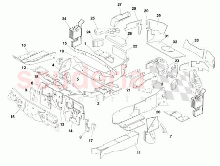 Photo of Baffle body front RHD centre…