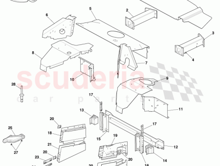 Photo of Bracket Side Member Rear RH AG33 C101C84…