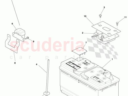 Photo of JUMP START TERMINAL BRACKET 4G43 14B600…