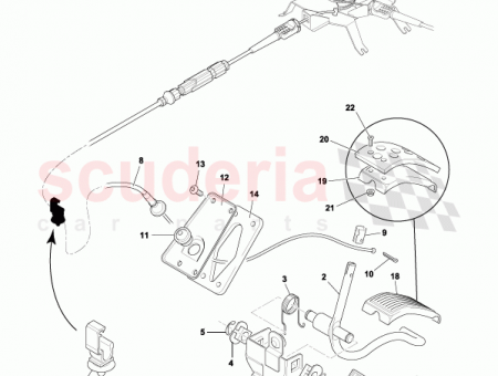 Photo of ASSY CABLE PEDAL ACCELERATOR LHD 08 122183…