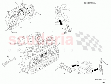 Photo of INSTRUMENT PACK PAINTED FRONT KIT 4R12 836046…