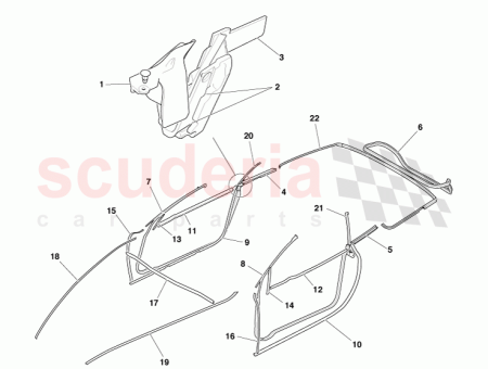 Photo of MARGIN SEAL ASSEMBLY FRONT DOOR LWR RR LH…