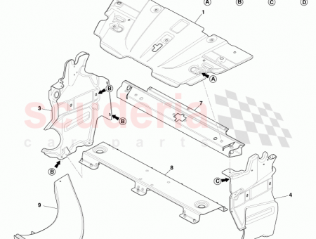 Photo of Duct Brake Cooling RH AD23 2D206…