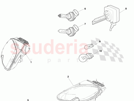 Photo of HEADLAMP ASSY LH LHD BG33 13W030…