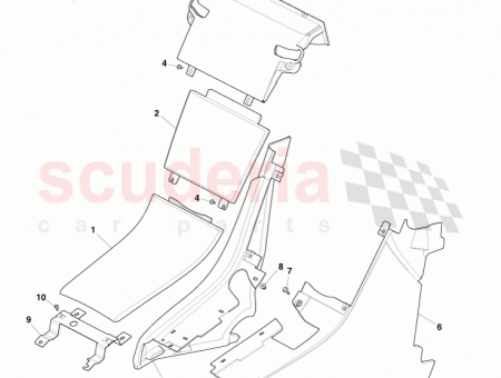 Photo of Moulding Assy Rear Console Side Panel LHS CG43…