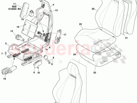 Photo of ASSY FRONT SEAT LHS AD23 60009…