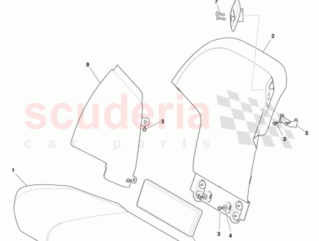 Photo of Cushion assy rear seat RH…