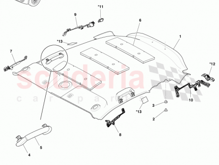 Photo of Spacer Side Rail RR No2 LH 66425…