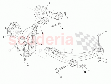 Photo of ARM BUSH JT ASSY FRT SUSPENSION UPPER LH…