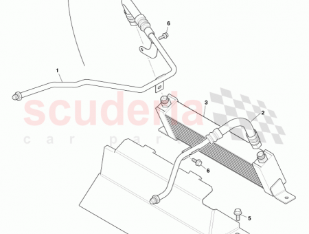 Photo of DUCT TRANS AIR COOLER 8D33 7H460…