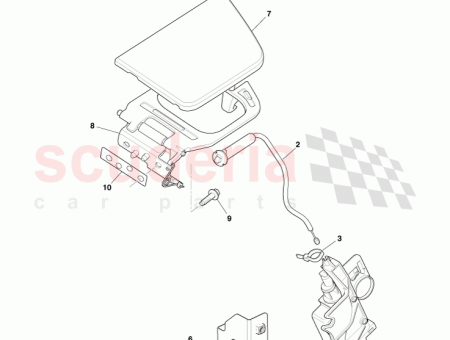 Photo of Latch Assembly Fuel Filler Door BG43 L405B96…