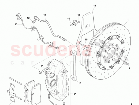 Photo of BR PAD KIT REAR CCC 8D33 2C562…