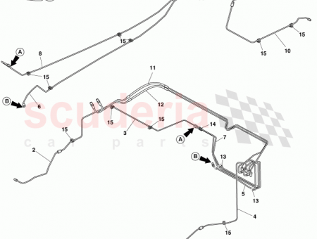 Photo of Brake Line rear left C 12023 03 7056…