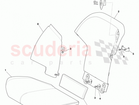 Photo of Bolster Panel Assy Rear Seat RH CG43 60594…