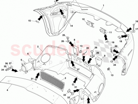 Photo of REAR MESH LOWER AD23 501T0…