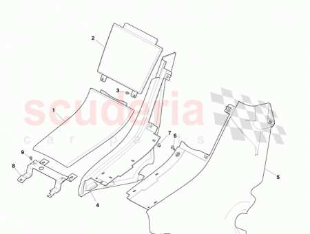 Photo of Infill Assy Rear console 9G43 047A44…