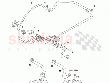 Photo of BRACKET FUEL TUBE CLIP 6G33 9338…