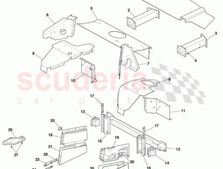 Photo of Member Assy Rear Floor Side Upper LH…