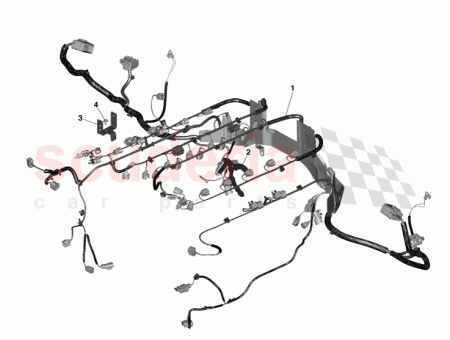 Photo of HARNESS ASSY ENGINE CD33 12B637…