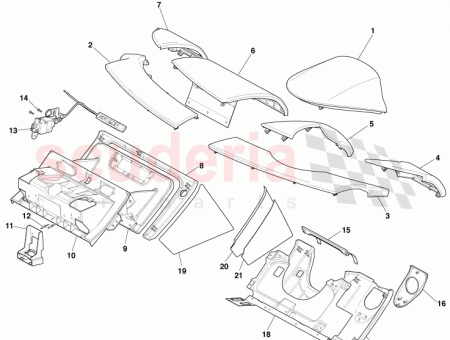 Photo of Cover Instrument Panel Centre LH 6G33 044H40…