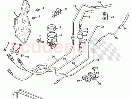 Photo of CLIP U FLOOR VACUUM FUEL PIPES PART OF…