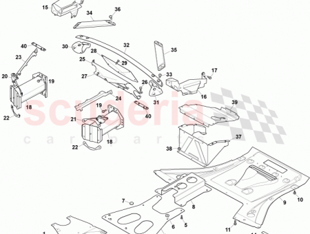 Photo of Baffle Quarter Panel At Wheel Housing Upper RH…