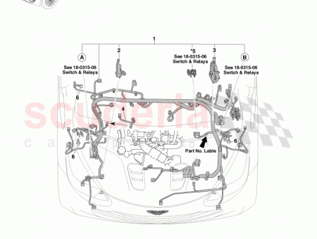 Photo of Protector Wiring Harness No 1 LHD 82817…