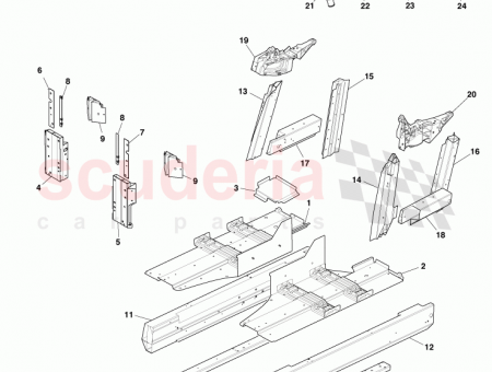 Photo of Pillar Centre Body RH DG43 L24312…