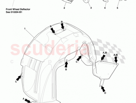 Photo of REAR WHEELARCH LINER RH 6G33 54279D22…