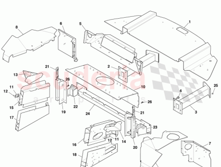 Photo of Support sub frame rear RH…