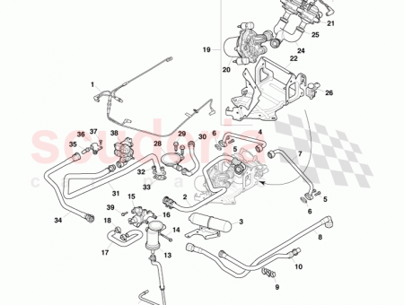 Photo of OIL SEPERATOR BRKT 6G33 6G948…