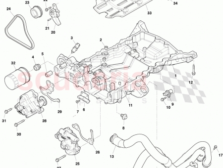 Photo of SPROCKET OIL PUMP 6G33 6L681…