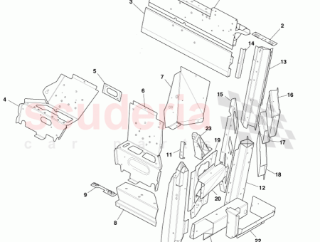 Photo of Reinf front floor pan LH…