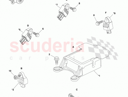 Photo of Sensor Assy Air Bag LHD 89170…