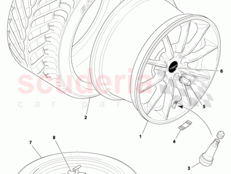 Photo of Label space saver wheel…