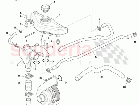 Photo of Hose Tank Outlet AY93 8A507…