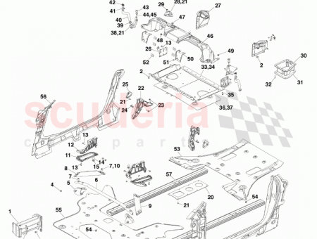 Photo of ROOF STOWAGE COVER FRONT NON MMM 6G33 L21327…